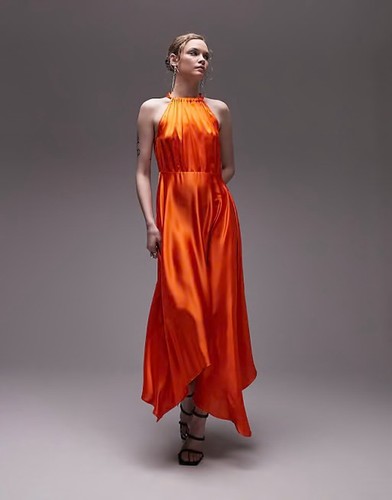 Topshop halter hanky - hanky, maxi