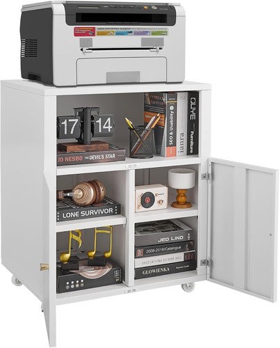 Metal mobile printer stand - mobile,