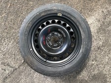 2002 MERCEDES-BENZ CLK W230 16" SPARE STEEL WHEEL RIM & TYRE 205/55R16 #10