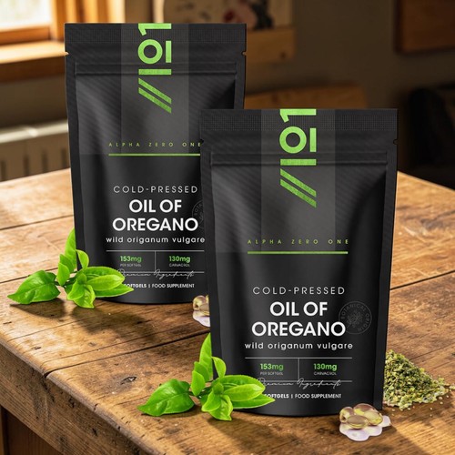 Oil oregano softgels 153mg - oregano,