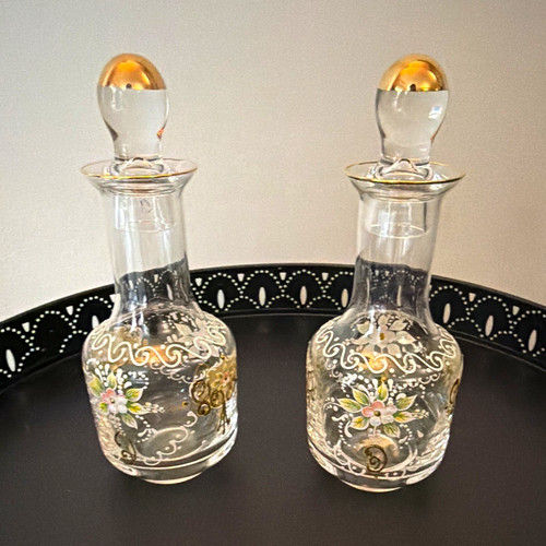 Pair small glass - pair,