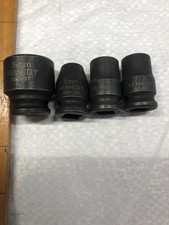KENNEDY  Impact Sockets - 19mm,8mm & 7/16x2 - 3/8 Drive - used