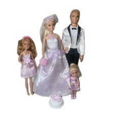 Barbie Wedding Gift Set Dolls
