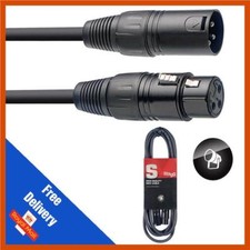 1 x Stagg 10M Black DMX