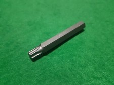 Halfords advanced T50 security torx bit 10mm hex shank 75mm length **FREE POST**