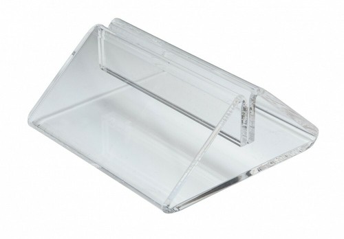 Plastic clear perspex menu - perspex,