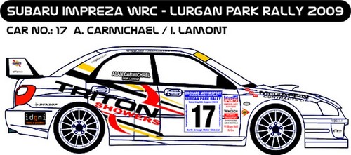 Decals subaru impreza wrc - subaru,