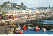 BAMFORTH TOPIGRAPHICAL NORTHERN ISLAND POSTCARD PORTSTEWART PROMENADE G/VERY GD