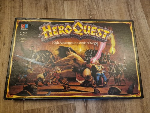 Heroquest board game - heroquest, (1989