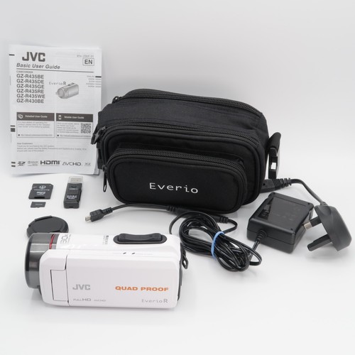 Jvc r435 camcorder full hd - jvc, gz-r435