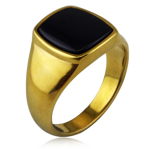 Tiger eye ring titanium - tiger,