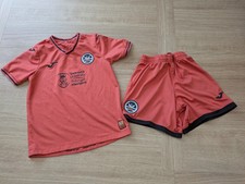 2021/2022 Swansea City AFC 3rd Third Football Kit Age 6 Yrs Joma Orange/Peach