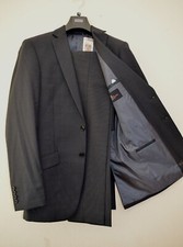 New M&S Charcoal Pinstripe
