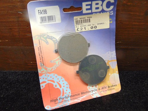 Ebc brake pads fa198 - ebc,