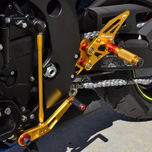 Adjustable foot pegs rearset - adjustable,