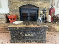 Old Antique Pine Chest