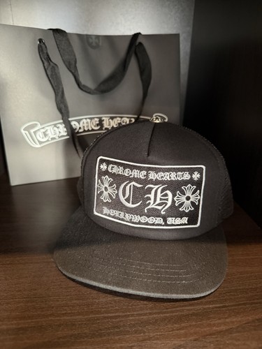 Chrome hearts trucker cap - chrome,