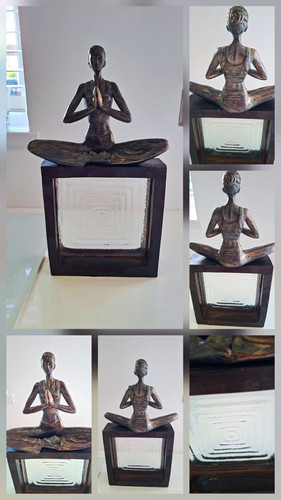 Bronze tone yoga meditation - yoga,