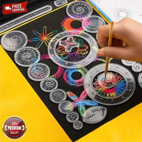22pcs spirograph geometric - spirograph,