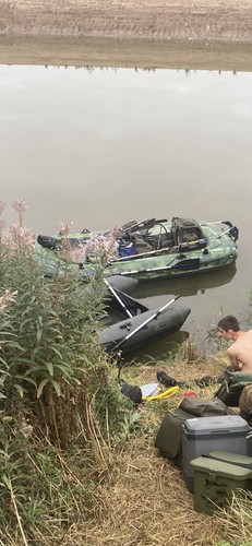 Foot six man - 13, dinghy,