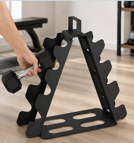 Frame dumbbell rack vertical - a-frame,