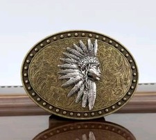 Belt Buckle Western Indian