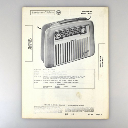 Telefunken elite portable - telefunken,