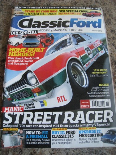 Classic ford magazine - classic, 2010