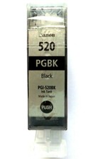 1x Genuine Canon Refilled PGI-520 Pigment Black Carts, Inkjet, Pack Size 1,MP980
