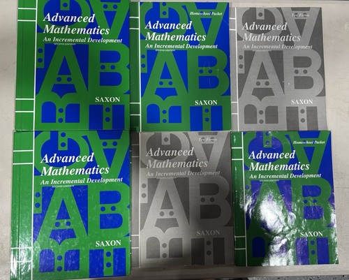 Sets saxon math advanced - sets,