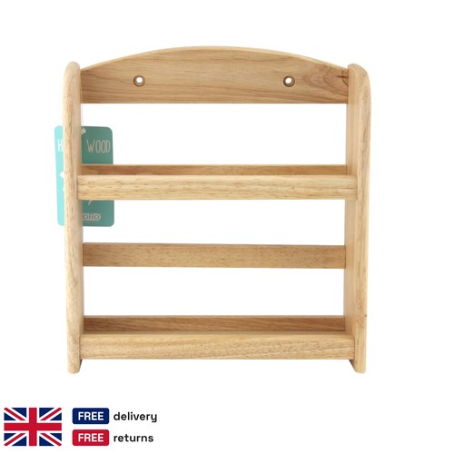 Wooden spice jar rack - spice, tier