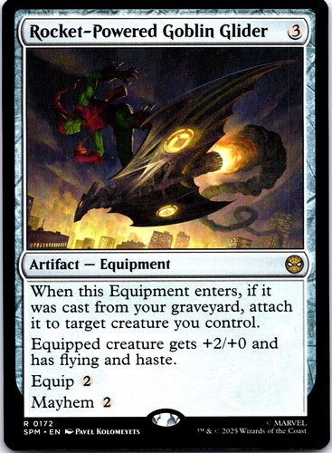 Rocket powered goblin glider - goblin,