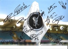 Millwall FC signed crest 25/26 -12x8