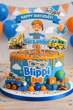 Blippi Cake Topper