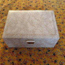 Vintage jewellery box by Philipp with original key bought ? in 1973 ⬇️info⬇️