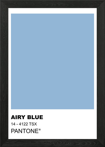 Airy blue pantone - blue, swatch