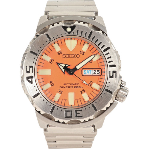 Seiko orange monster - orange, automatic