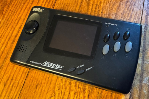 Sega nomad handheld console - nomad,