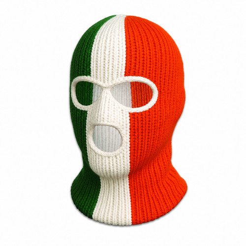 Irish tricolour knitted - irish,