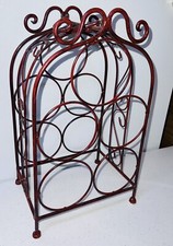 Red METAL SHABBY CHIC