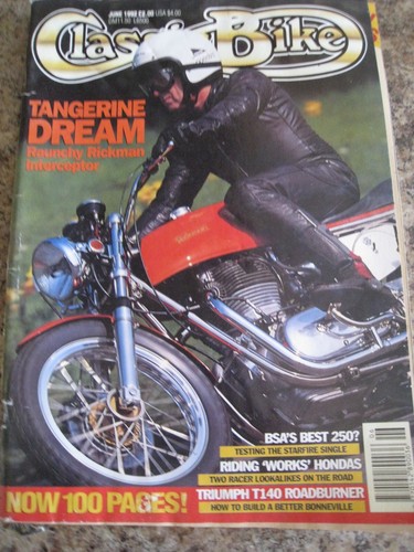Classic bike magazine jun 1992 - classic,