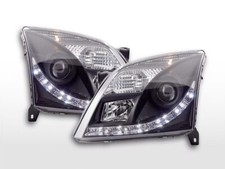 BLACK PROJECTOR DRL HEADLIGHTS