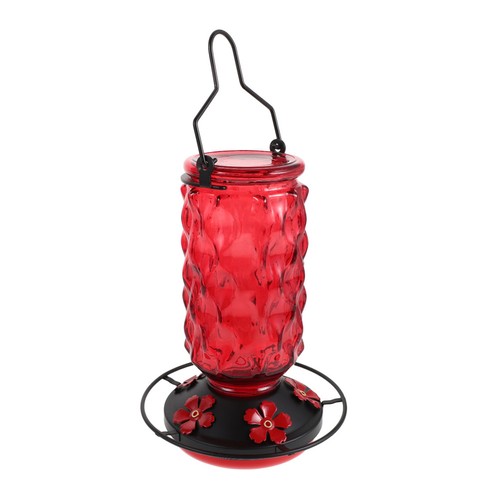 Glass bird feeders - glass, with