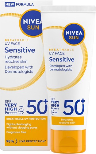 Nivea sun breathable face - sun,