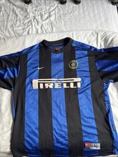 Inter Milan Vintage Home Shirt 2000 Size Large Excellent Condition