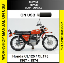 Honda cl125 cl175 1970 - honda,