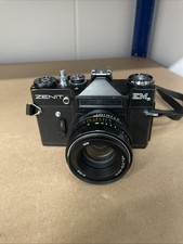 Zenit Em 35mm Film SLR Camera with Helios 44mm Lens -