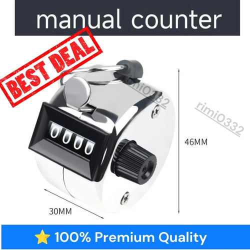 Mechanical hand tally - hand,