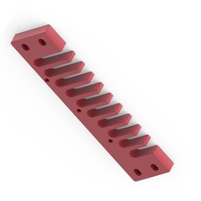 Aluminum Alloy Comb Harmonica Part For Marine Band Crossover / Deluxe