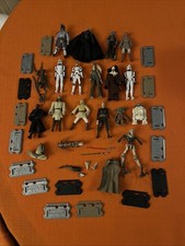 Large Collection of Star Wars Hasbro Action Figures and Accessories